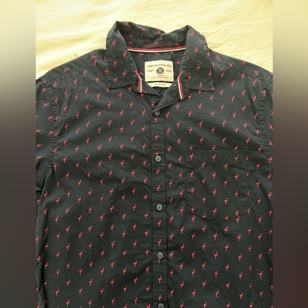 Navy blue short sleeve